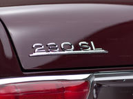 1965 Mercedez Benz 230 SL Maroon 113042-10-0101396